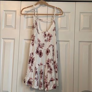Brandy Melville mini floral slip dress